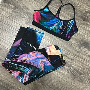 Fabletics Sports Bra and Capris